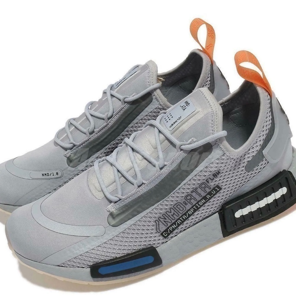 Adidas Originals Nmd_R1 Spectoo Sneaker Boost Sneakers FZ320 Grey Silver NWOB - Picture 5 of 7